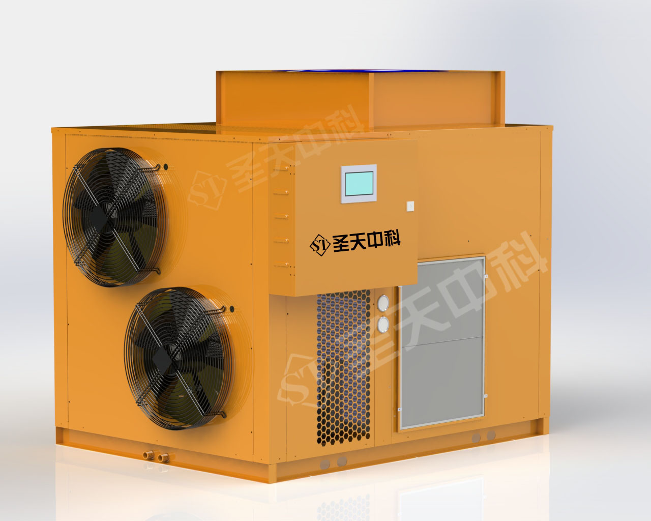 开环15P上出风整体式烘干机