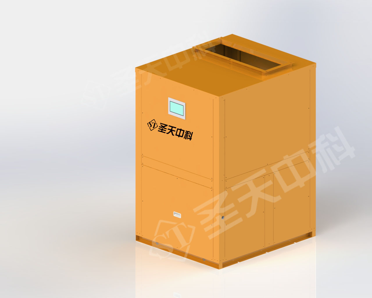 闭环7P上出风整体式烘干机